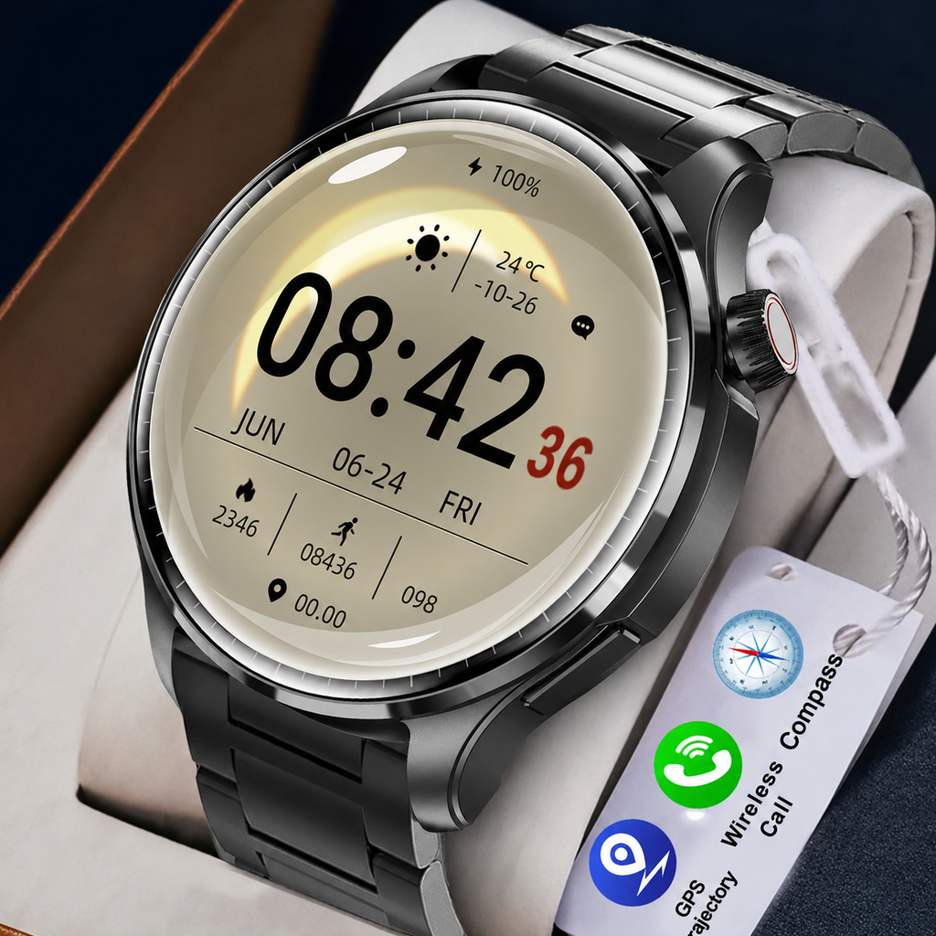 GPS Fitness & Business Smartwatch