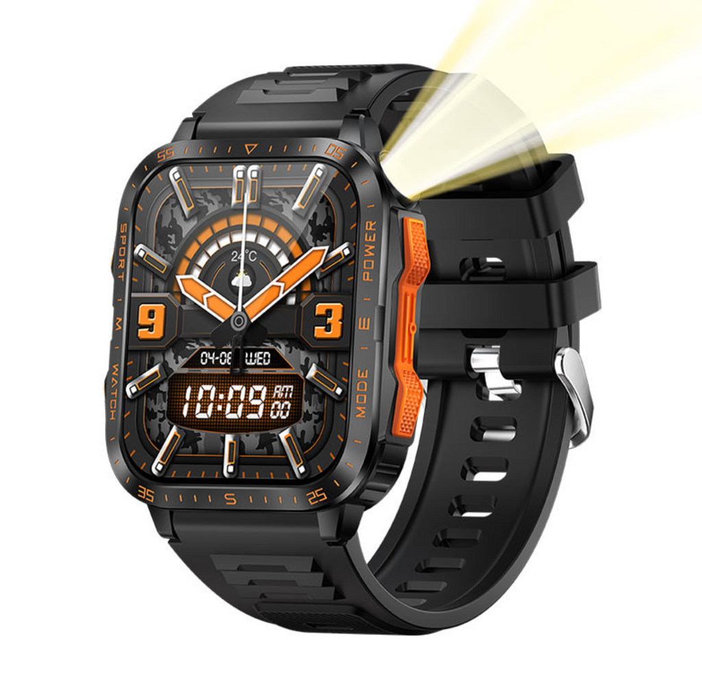 Outdoor Sports Smartwatch – Large Display Fitness Smartwatch