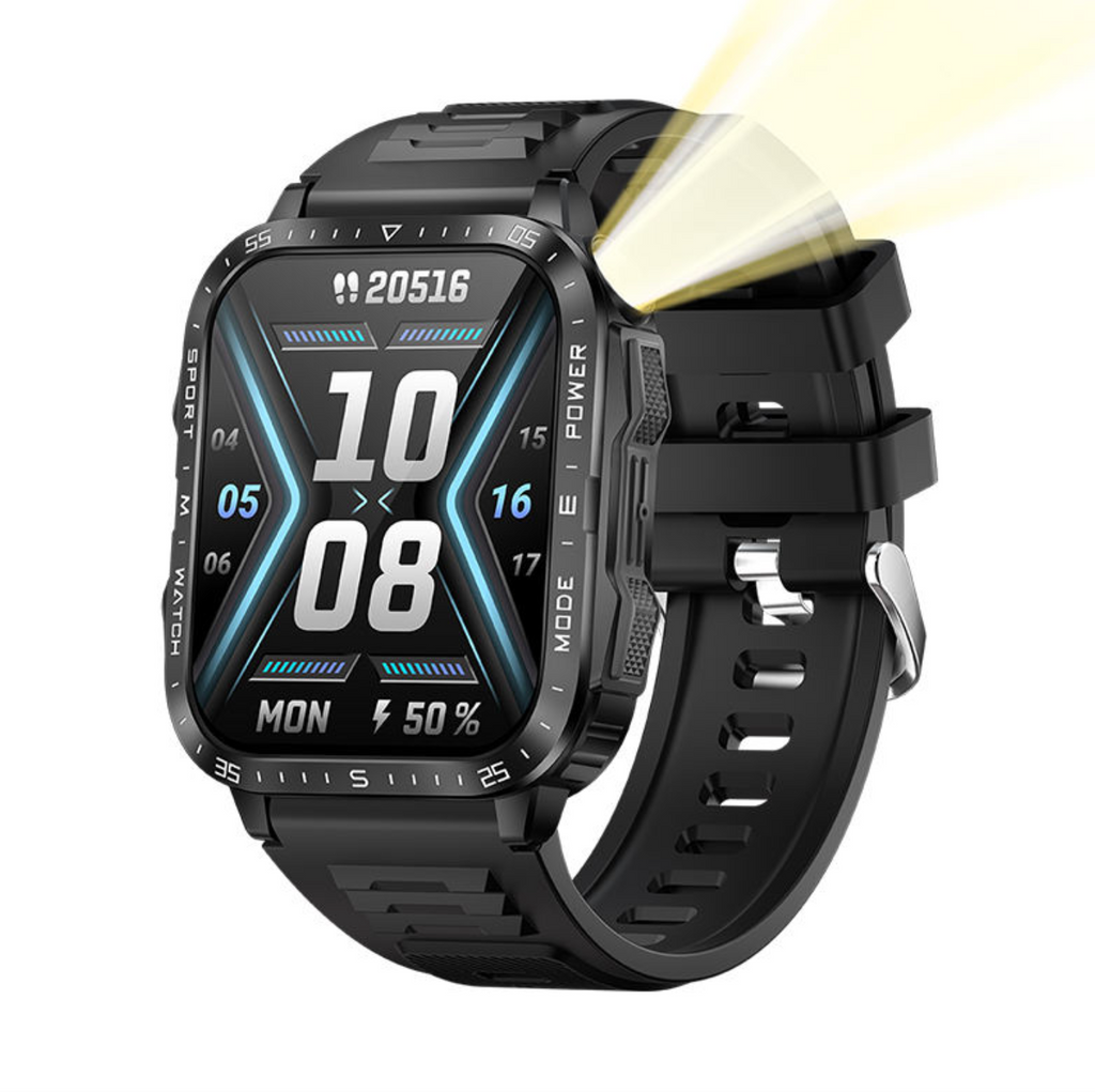 Outdoor Sports Smartwatch – Large Display Fitness Smartwatch