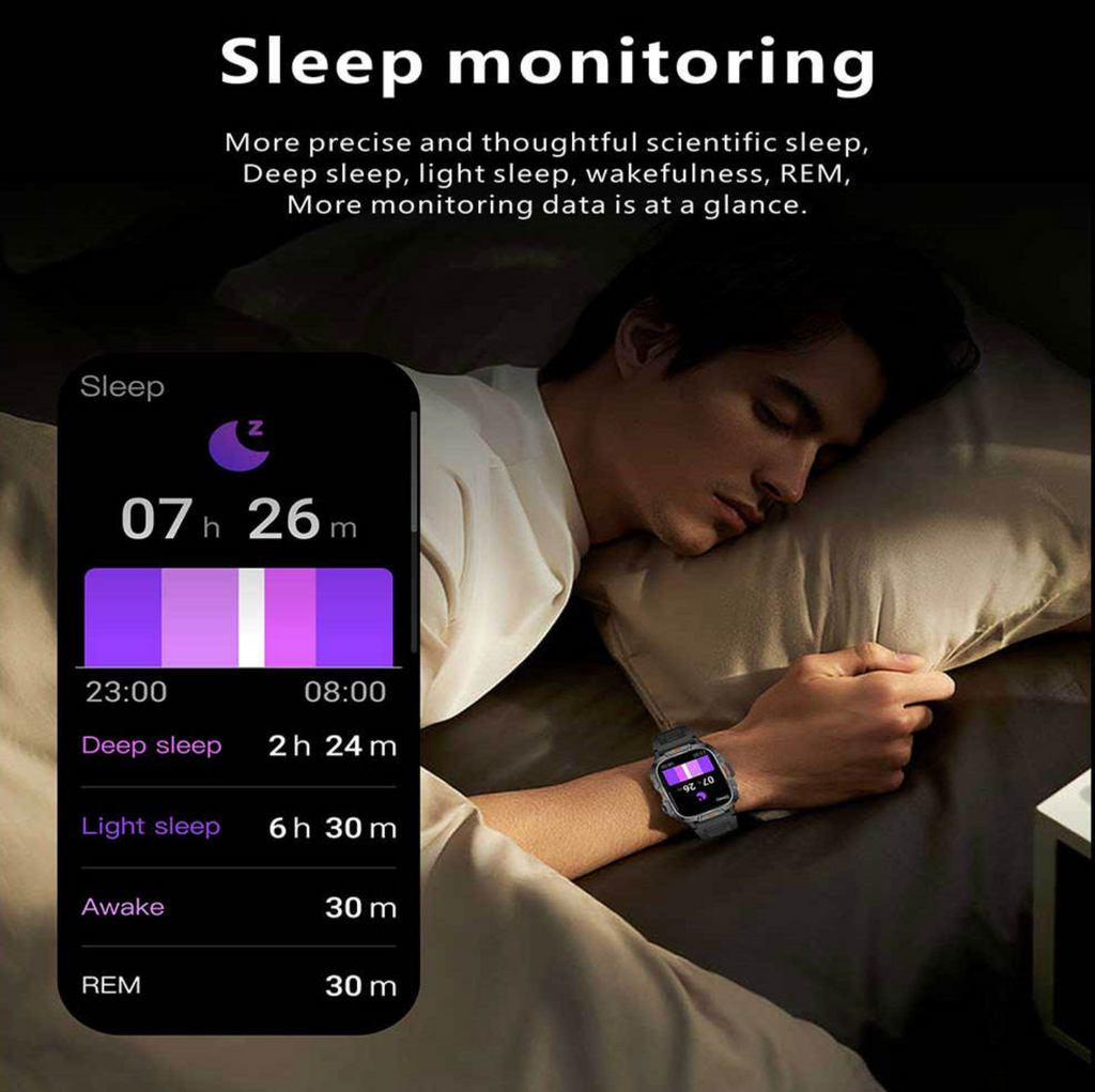 QX12 Fashionable Waterproof Smart Watch