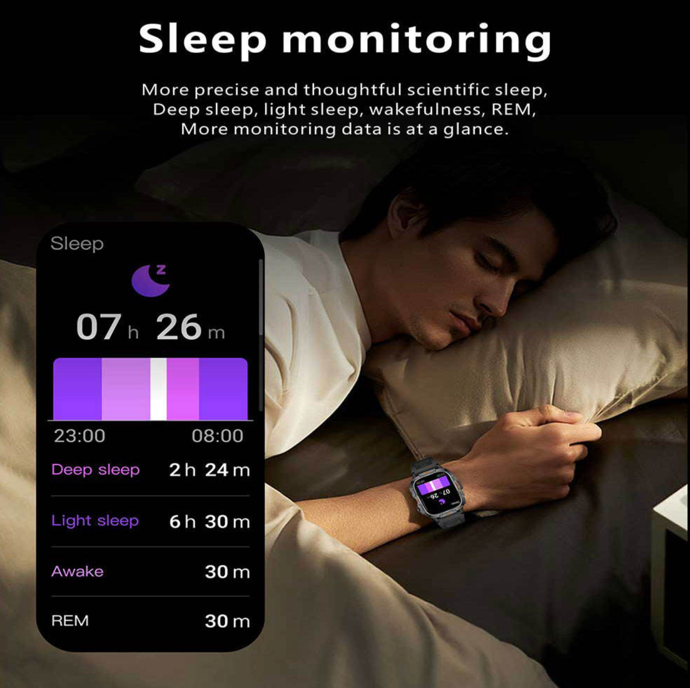 QX12 Fashionable Waterproof Smart Watch
