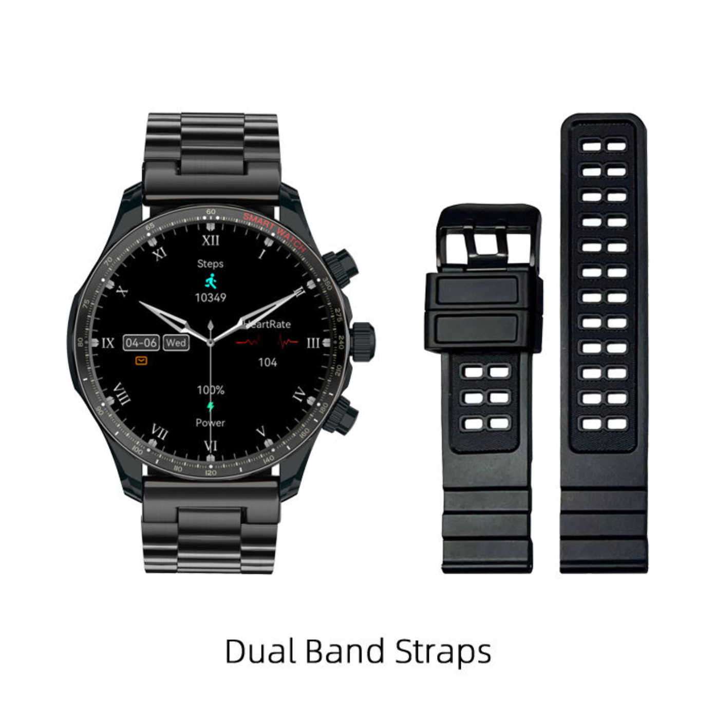 Smartwatch – Advanced Fitness Tracker with Smart Calling & Health Monitoring