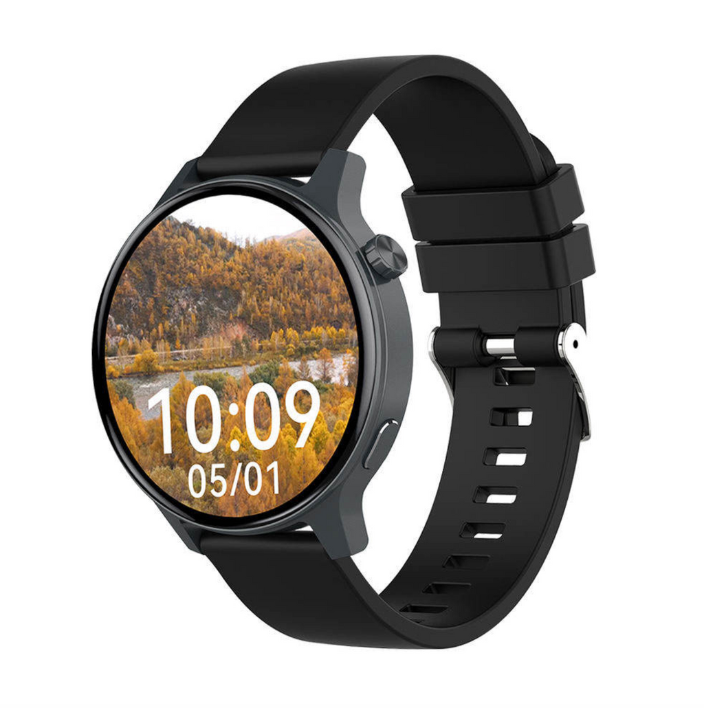 Waterproof Smartwatch – Heart Rate & Fitness Tracker with Smart Features