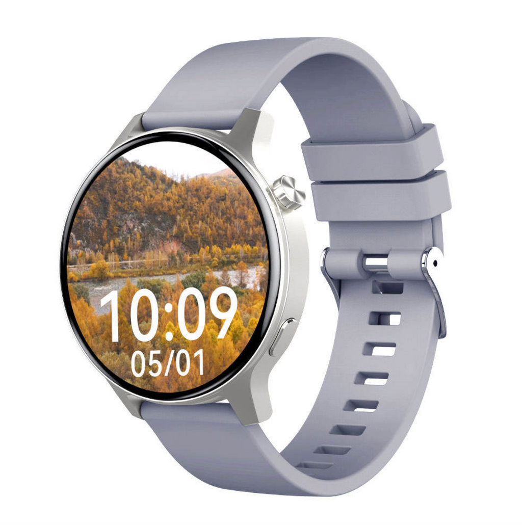 Waterproof Smartwatch – Heart Rate & Fitness Tracker with Smart Features